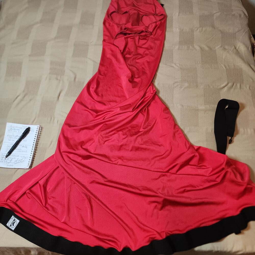 Mane & Braid Protector Spandex in Red-Rugged Ride- Small 68"-75"-Slinky